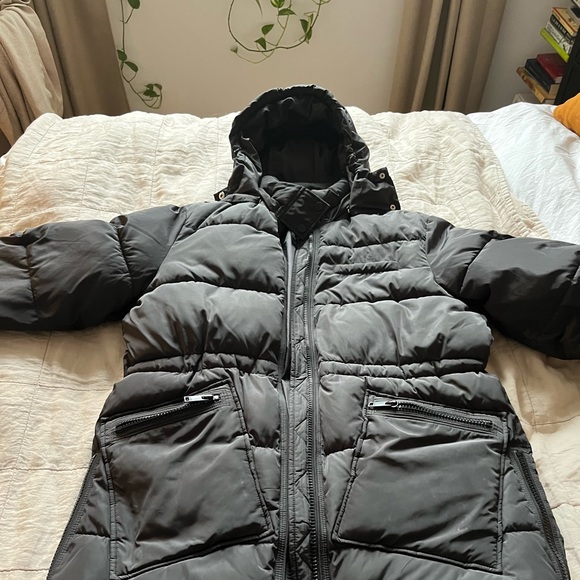 Ganni Oversized Midi Puffer Jacket